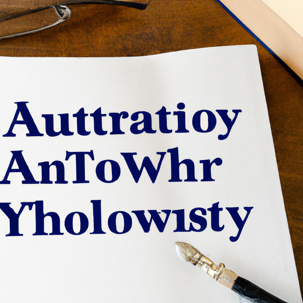 Understanding the Authority of a Power of Attorney for Trust